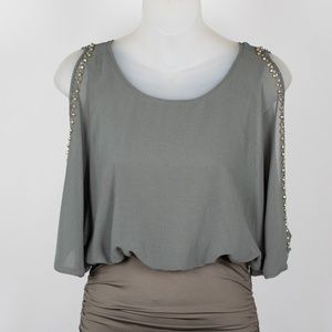 Green Embellished Dress